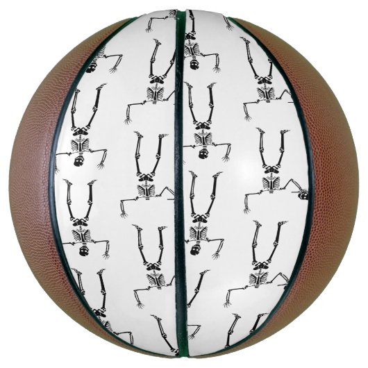 Halloween Skelette, Trick oder Treat, Boo Basketball (Vertikal)