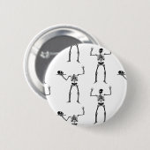Halloween Skelette, Trick oder Treat, Boo Button (Vorne & Hinten)