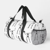 Halloween Skelette, Trick oder Treat, Boo Duffle Bag (Rechte Ecke)