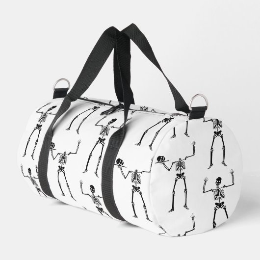 Halloween Skelette, Trick oder Treat, Boo Duffle Bag (Linke Seite)