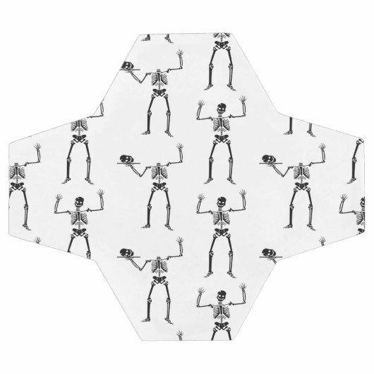 Halloween Skelette, Trick oder Treat, Boo Fußball (Flach)