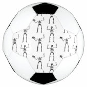 Halloween Skelette, Trick oder Treat, Boo Fußball (Vorderseite)
