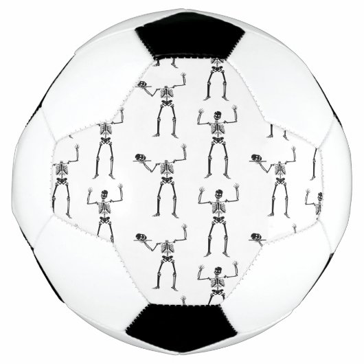 Halloween Skelette, Trick oder Treat, Boo Fußball (Vorderseite)