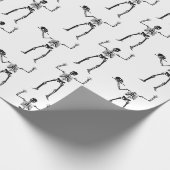 Halloween Skelette, Trick oder Treat, Boo Geschenkpapier (Ecke)