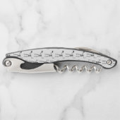 Halloween Skelette, Trick oder Treat, Boo Kellnermesser (Vorderseite)