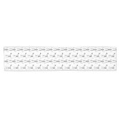 Halloween Skelette, Trick oder Treat, Boo Kurzer Tischläufer (Horizontal)