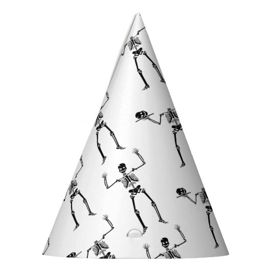 Halloween Skelette, Trick oder Treat, Boo Partyhütchen (Links)