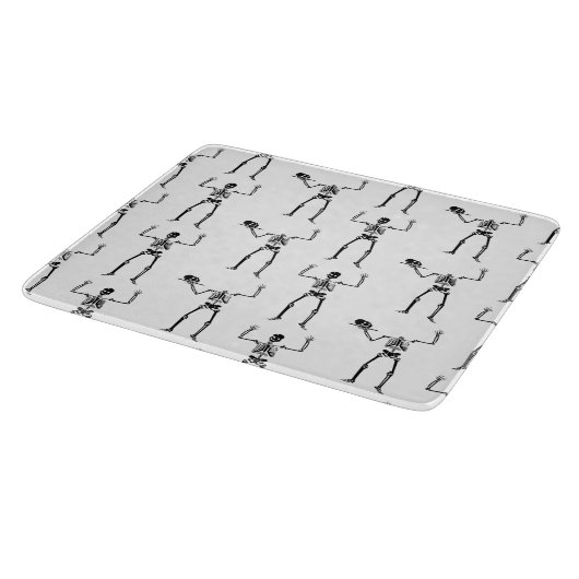 Halloween Skelette, Trick oder Treat, Boo Schneidebrett (Ecke)