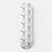 Halloween Skelette, Trick oder Treat, Boo Skateboard (Vorderseite)