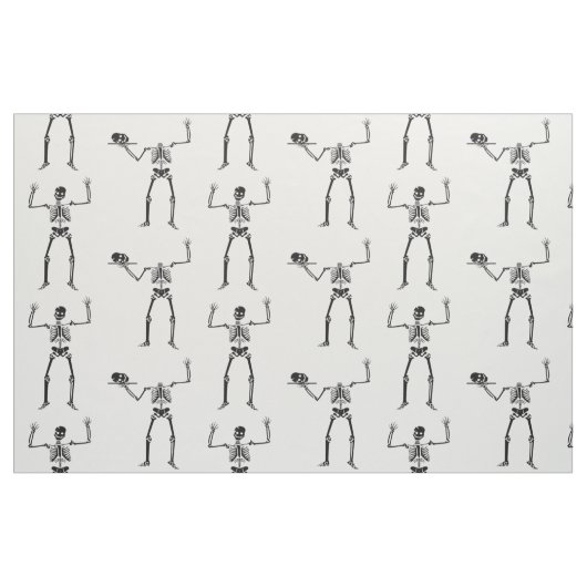 Halloween Skelette, Trick oder Treat, Boo Stoff (Fat Quarter (45,7 x 55,9 cm))