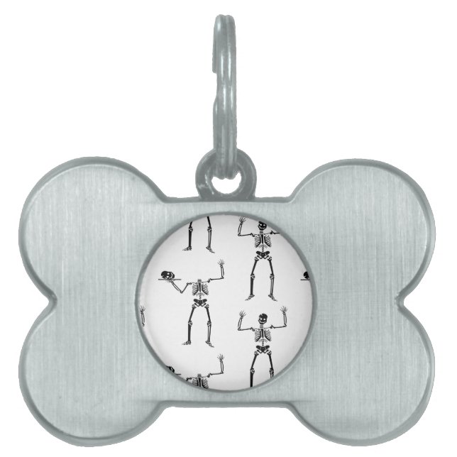 Halloween Skelette, Trick oder Treat, Boo Tiermarke (Vorderseite)