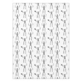 Halloween Skelette, Trick oder Treat, Boo Tischdecke (Vorderseite)