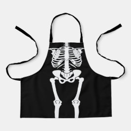 Halloween Skelettknochen für Kinder Allround-Print Schürze