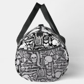 Halloween Skelettmuster Duffle Bag (Rechts)