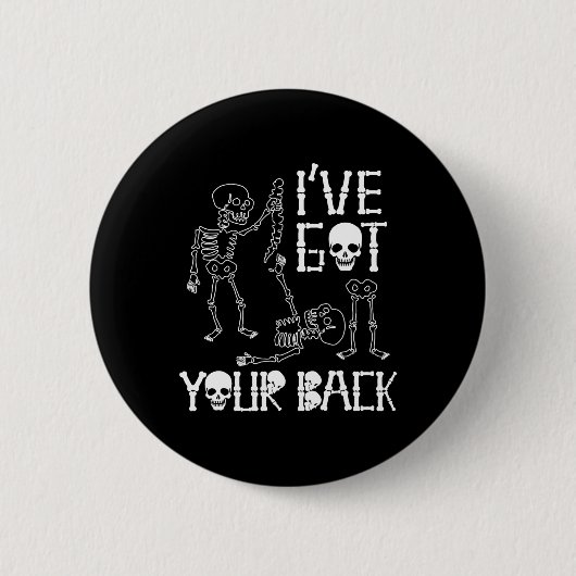 Halloween Skeletts Ich Got Ihre CK-Kostüme Männer Button (Vorderseite)