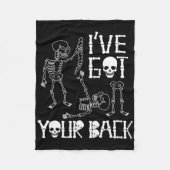 Halloween Skeletts Ich Got Ihre CK-Kostüme Männer Fleecedecke (Vorderseite)