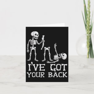 Halloween Skeletts Ich Got Ihre CK-Kostüme Männer Karte