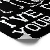 Halloween Skeletts Ich Got Ihre CK-Kostüme Männer  Poster (Ecke)