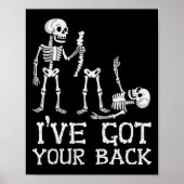 Halloween Skeletts Ich Got Ihre CK-Kostüme Männer  Poster (Vorne)