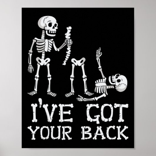 Halloween Skeletts Ich Got Ihre CK-Kostüme Männer  Poster (Vorne)