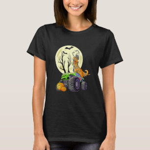 Halloween Skelettspieler mit Controller-Friedhof T-Shirt