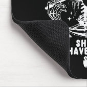 Halloween Skin Care Esthetician Skeleton Skin Esth Mousepad (Ecke)