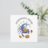 Halloween-Skorpion (Stehend Vorderseite)