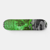 Halloween Skull #2 Skateboard (Horizontal)
