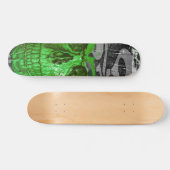 Halloween Skull #2 Skateboard (Horizontal)