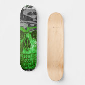 Halloween Skull #2 Skateboard (Vorderseite)