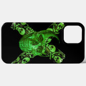 Halloween Skull #3 Case-Mate iPhone Hülle (Rückseite (Horizontal))