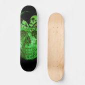 Halloween Skull #3 Skateboard (Vorderseite)