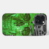 Halloween Skull #4 iPhone Hülle (Rückseite (Horizontal))