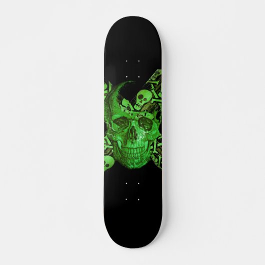Halloween Skull #4 Skateboard (Vorne)