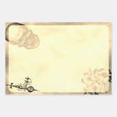 Halloween Skull and Spider Web Beängstigend Epheme Geschenkpapier Set (Vorderseite 2)