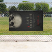 Halloween Skull Banner (Insitu)