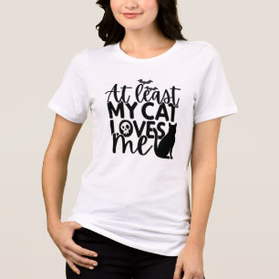Halloween Skull Black Cat Liebe T - Shirt Design