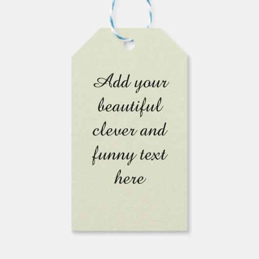 Halloween Skull Black Spot Geschenkanhänger (Rückseite)