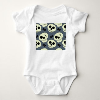 Halloween Skull, Boo Childish Design. Baby Strampler