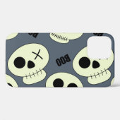 Halloween Skull, Boo Childish Design. Case-Mate iPhone Hülle (Rückseite (Horizontal))