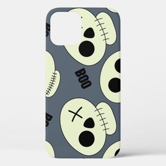 Halloween Skull, Boo Childish Design. Case-Mate iPhone Hülle (Rückseite)
