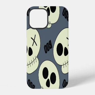 Halloween Skull, Boo Childish Design. iPhone 12 Hülle