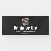 Halloween Skull Bridge oder Die Junggeselinnen-Abs Banner (Horizontal)