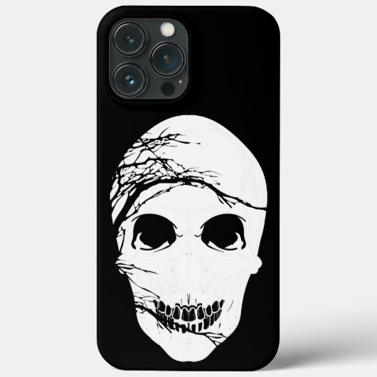 Halloween Skull Case-Mate iPhone Hülle (Rückseite)
