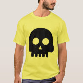 Halloween Skull Comb T-Shirt (Vorderseite)