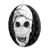 Halloween Skull Dartscheibe (Vorderseite rechts)