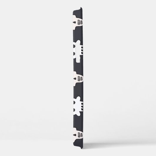 Halloween Skull farbenfrohe Muster Case-Mate iPhone Hülle (Rückseite / Rechts)