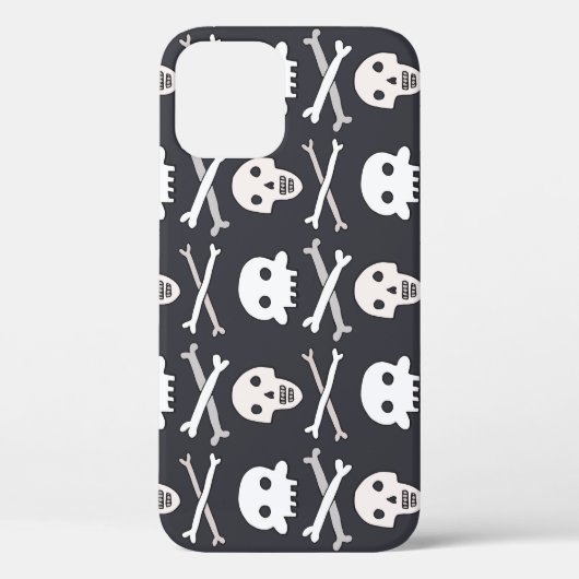 Halloween Skull farbenfrohe Muster Case-Mate iPhone Hülle (Rückseite)