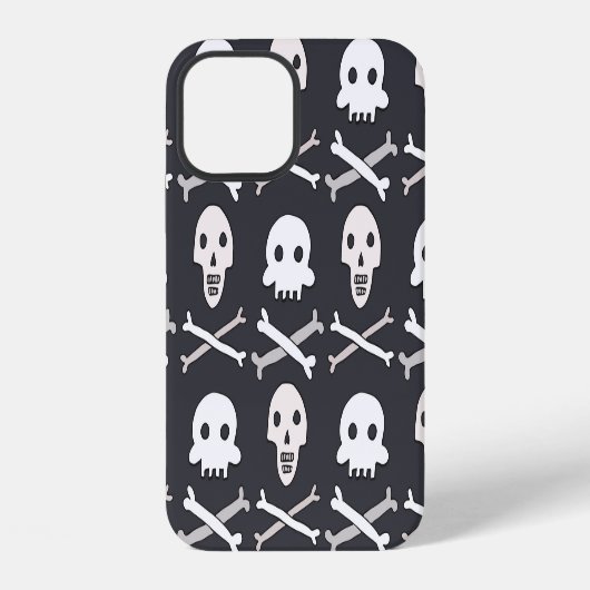 Halloween Skull farbenfrohe Muster iPhone Hülle (Rückseite)