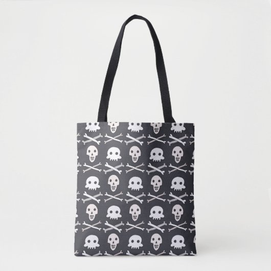 Halloween Skull farbenfrohe Muster Tasche (Vorderseite)